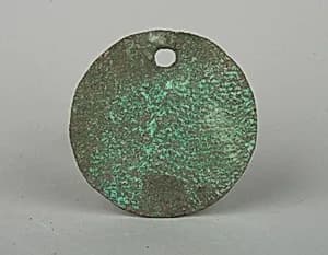 Round Plaque by Unknown Artist