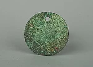 Round Plaque by Unknown Artist