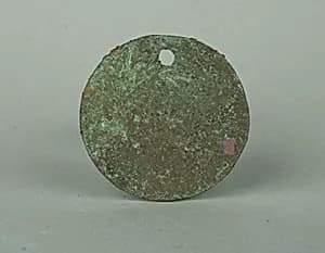 Round Plaque by Unknown Artist