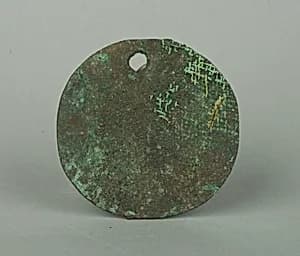 Round Plaque by Unknown Artist