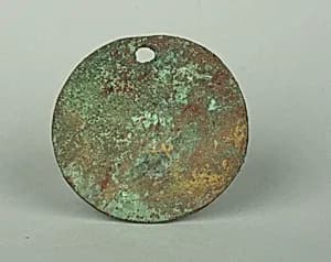 Round Plaque by Unknown Artist