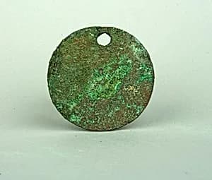 Round Plaque by Unknown Artist