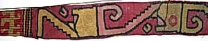 Sash or Headband by Unknown Artist