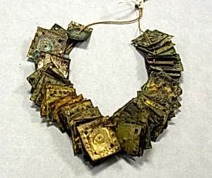 Seventy-Five Hammered Silver Plaques by Unknown Artist