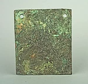 Square Plaque by Unknown Artist