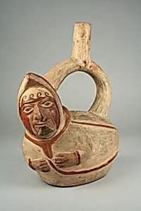 Stirrup Spout Bottle by Unknown Artist
