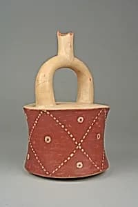 Stirrup Spout Bottle by Unknown Artist