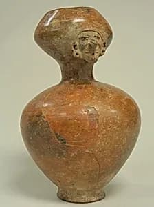 Vessel with Face by Unknown Artist