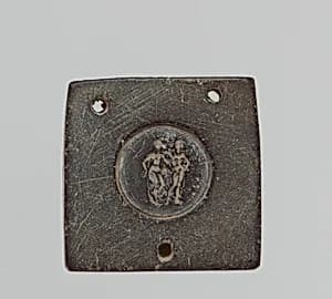 Jewelry Mold With Two Figures by Unknown Artist