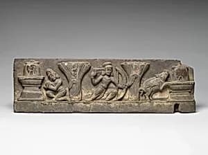 Relief of an Episode of Kiratarjuniya from the Mahabharata by Unknown Artist