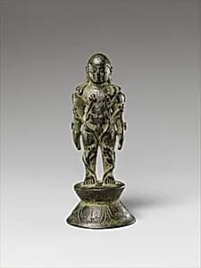 Jain Siddha Bahubali, Entwined with Forest Vines by Unknown Artist