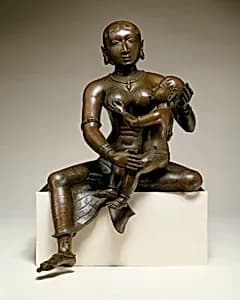 Yashoda with the Infant Krishna by Unknown Artist