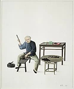 Ink Making by Unidentified artist