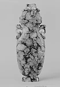 Covered vase by Unknown Artist