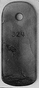 Ax Blade Perforated for Use as an Amulet by Unknown Artist