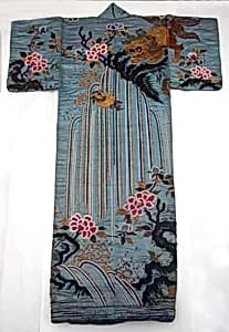 Kabuki Costume: Outer Robe (Uchikake) with Design of Lioness and Cubs by Unknown Artist