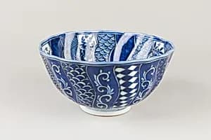 Bowl with geometric pattern by Unknown Artist