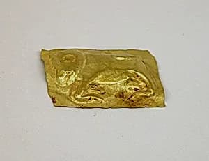 Plaque with Depiction of Nandi by Unknown Artist
