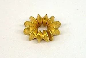 Ear Clip Composed of Fused Discs by Unknown Artist