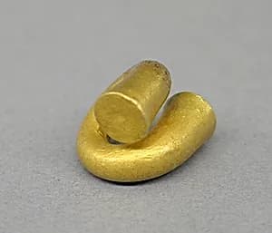 Ear Ornament in Twisted Shape by Unknown Artist