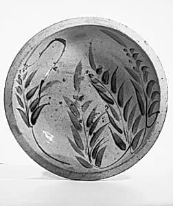 Ishizara Plate with Design of Willow Branch by Unknown Artist