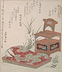 Cabinet for the Toilet and Bedclothes by Ryūryūkyo Shinsai