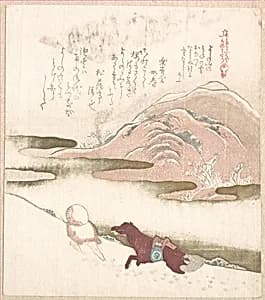 Snowy Landscape by Kubo Shunman