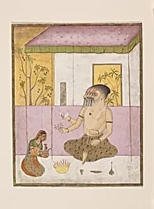 Khambhavati Ragini: Folio from a ragamala series (Garland of Musical Modes) by Unknown Artist