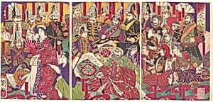 Civil and Military Officers by Toshimasa