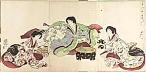 Chiyoda Castle (Album of Women) by Yōshū (Hashimoto) Chikanobu