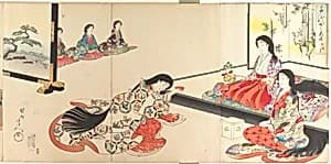Chiyoda Castle (Album of Women) by Yōshū (Hashimoto) Chikanobu