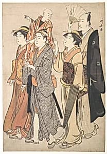 Ichikawa Danjūrō V and His Family by Torii Kiyonaga