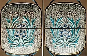 Case (Inrō) with Design of Pottery Plaques by Unknown Artist