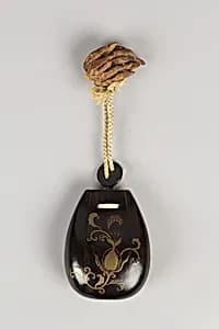 Case (Inrō) with Design of Nanban Flowers by Unknown Artist