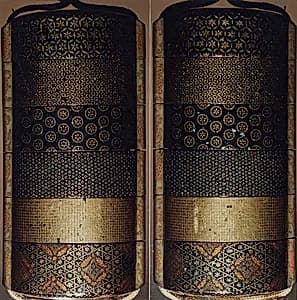 Case (Inrō) with Design of Various Brocade Patterns by Unknown Artist