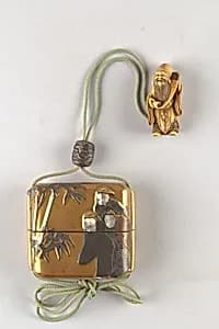 Case (Inrō) with Design of Seven Sages of the Bamboo Grove by Unknown Artist