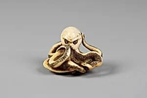 Netsuke of Octopus by Unknown Artist
