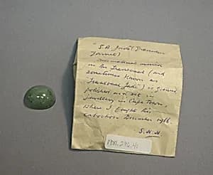 Sample of "South African jade" in Paper Bag by Unknown Artist