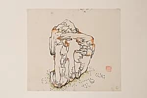 Page from the Ten Bamboo Studio Manual of Painting and Calligraphy by Hu Zhengyan