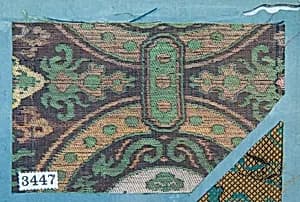 Textile Sample from Sample Book by Unknown Artist