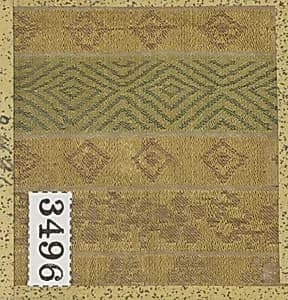 Textile Sample from Sample Book by Unknown Artist