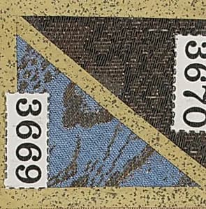 Textile Sample from Sample Book by Unknown Artist