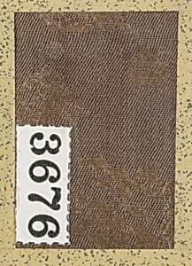 Textile Sample from Sample Book by Unknown Artist
