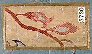 Textile Sample from Sample Book by Unknown Artist