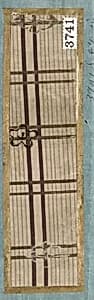 Textile Sample from Sample Book by Unknown Artist