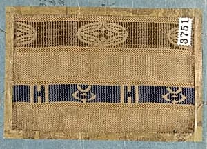 Textile Sample from Sample Book by Unknown Artist