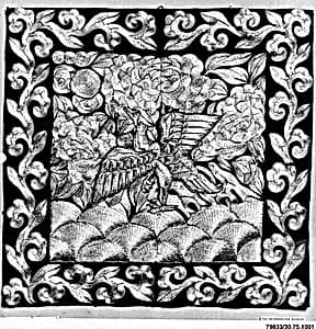 Rank Badge with Mandarin Duck by Unknown Artist