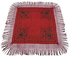 Square Shawl by Unknown Artist