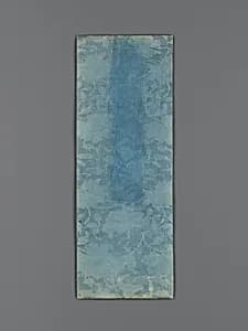 Sutra Cover with Floral Pattern by Unknown Artist