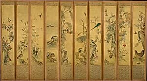 작자미상 화조도 조선|作者未詳 花鳥圖 朝鮮|Birds and Flowers